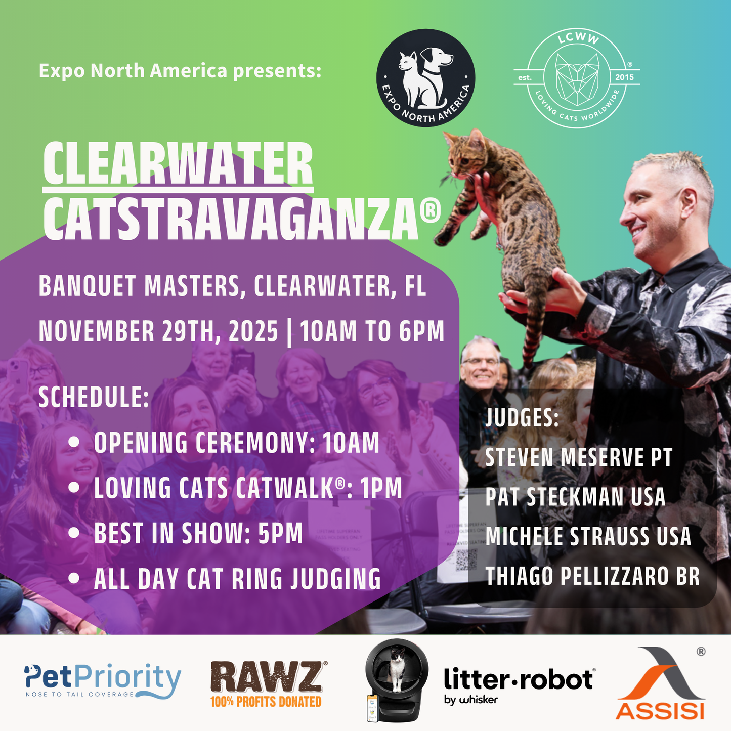 Clearwater CATSTRAVAGANZA® November 29th, 2025