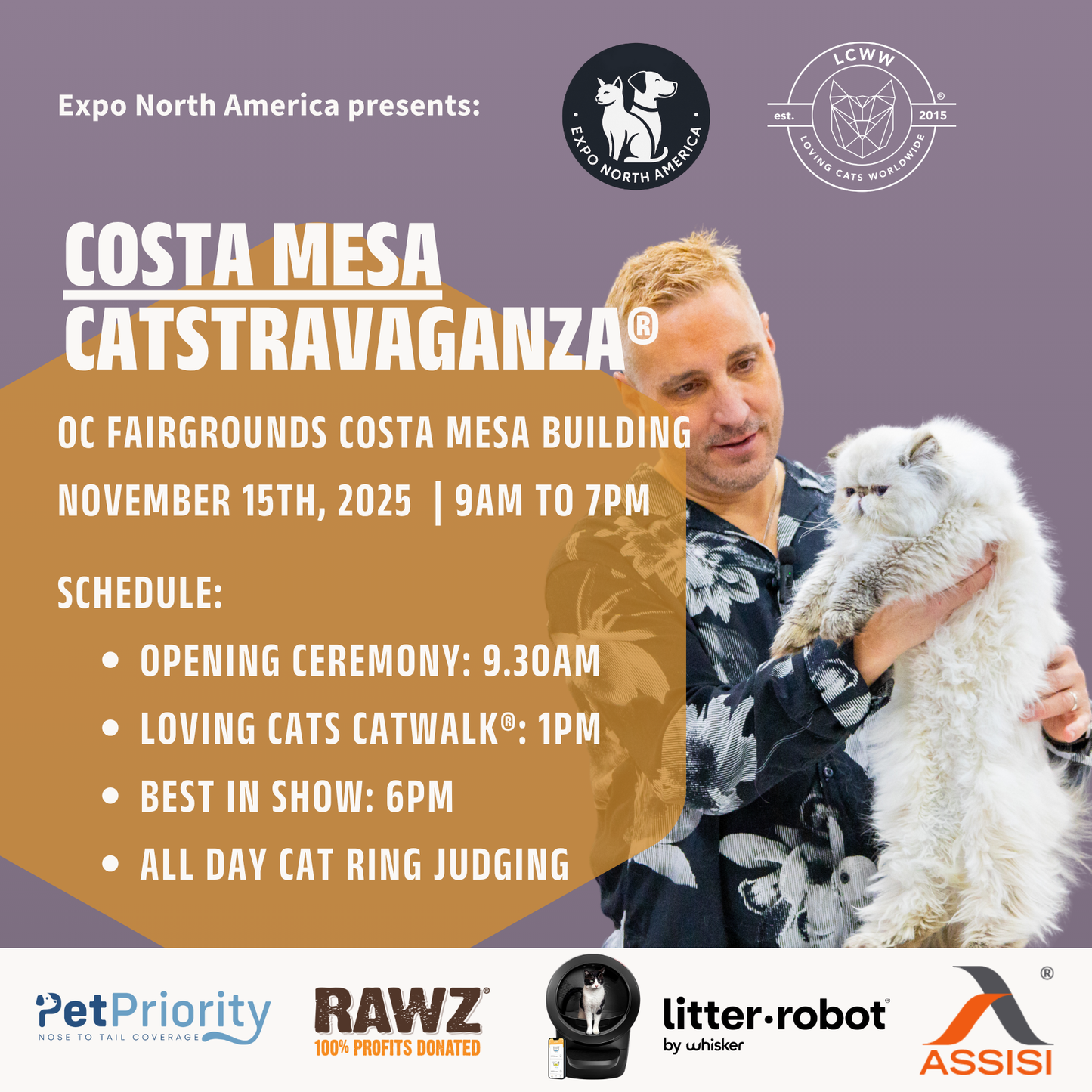 Costa Mesa, California - CATSTRAVAGANZA® November 15th, 2025