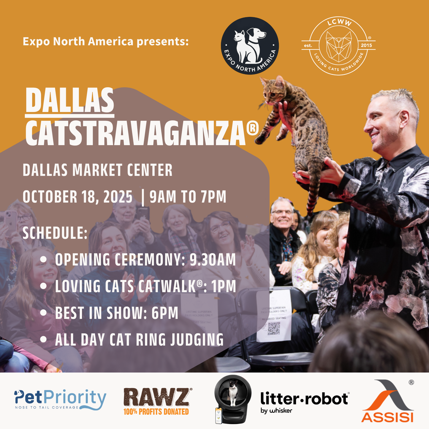 Dallas CATSTRAVAGANZA® October 18th, 2025