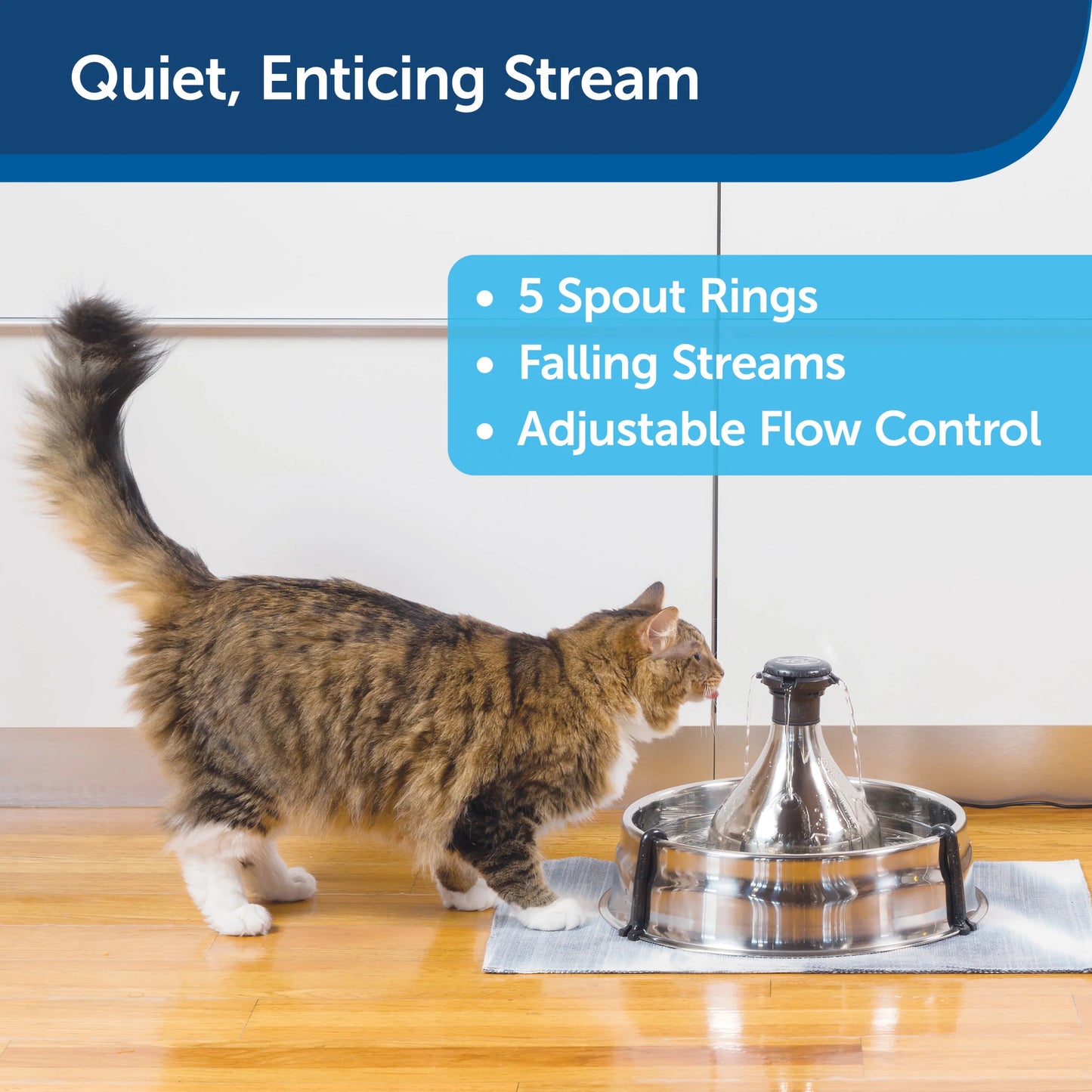 PetSafe Drinkwell® 360 Stainless Steel Pet Fountain