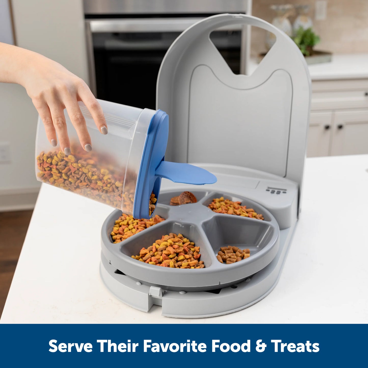 PetSafe 5‑Meal Timed Pet Feeder