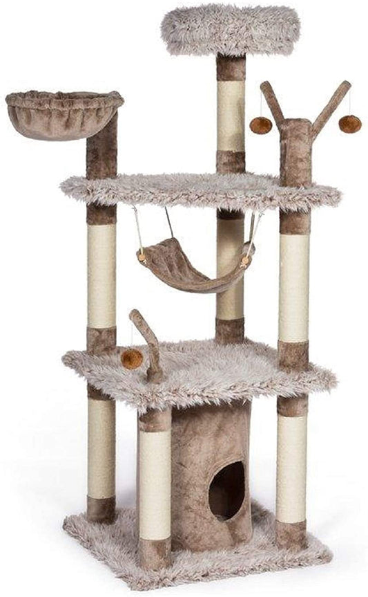 Prevue Kitty Power Paws® Siberian Mountain Cat Tree (61" H)