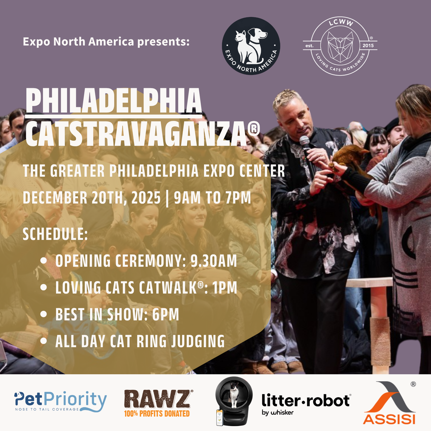 Philadelphia CATSTRAVAGANZA® December 20th, 2025