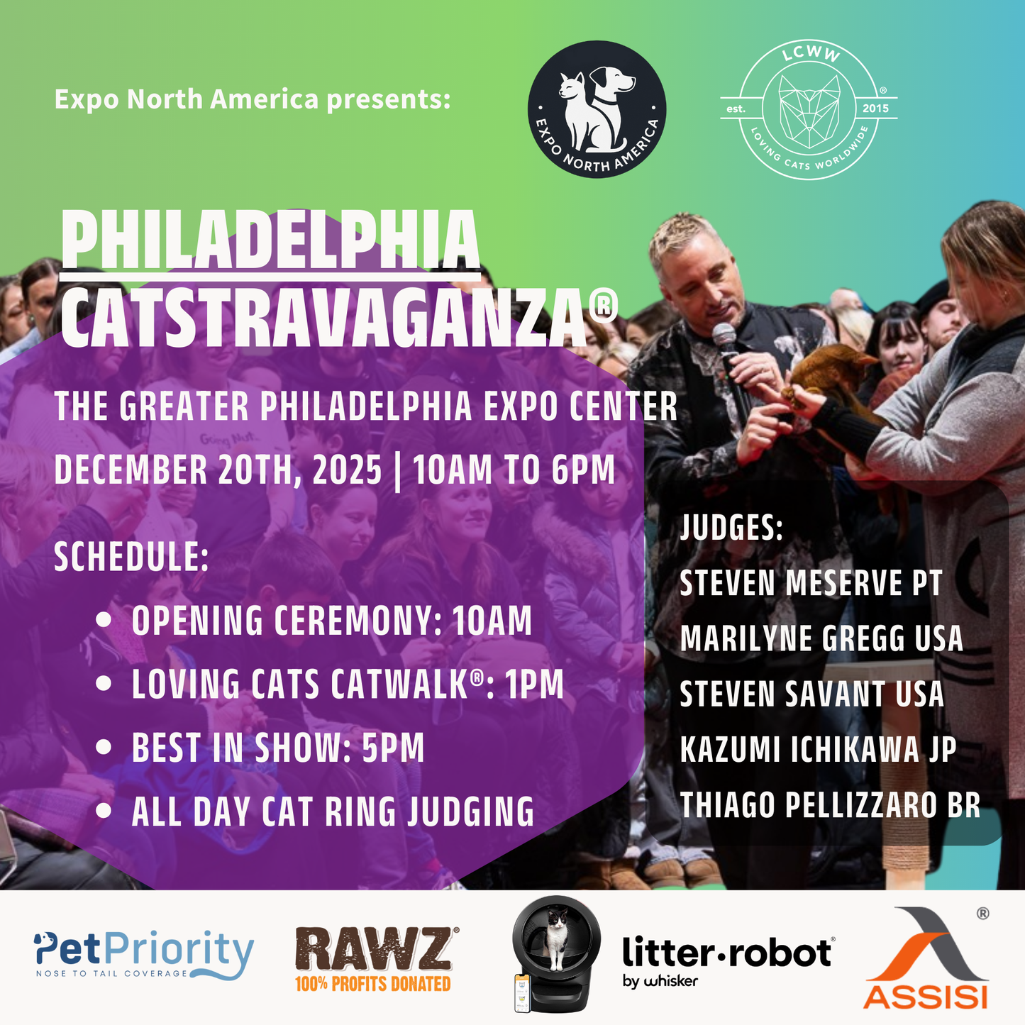 Philadelphia CATSTRAVAGANZA® December 20th, 2025