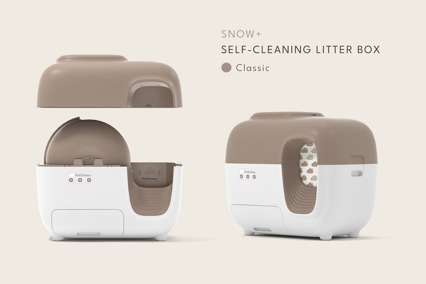 Self-Cleaning Litter Box - PetSnowy