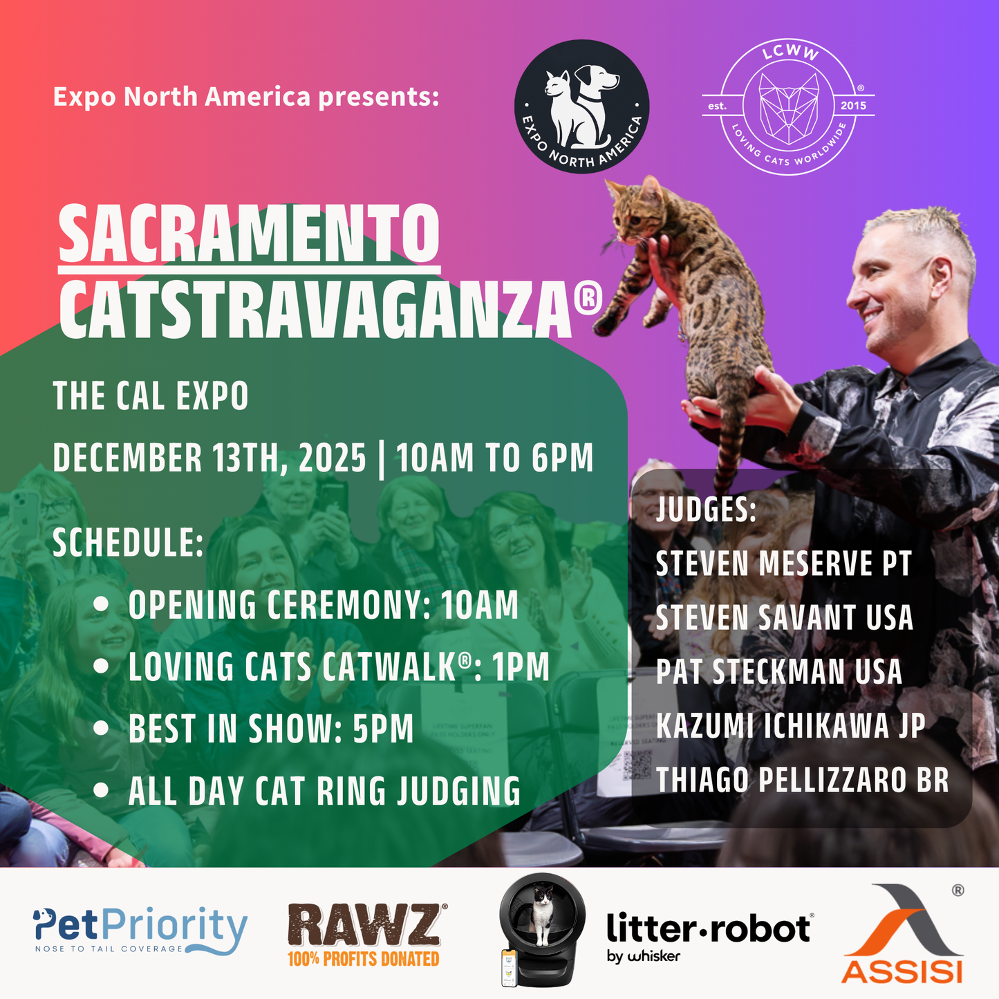 Sacramento CATSTRAVAGANZA® December 13th, 2025