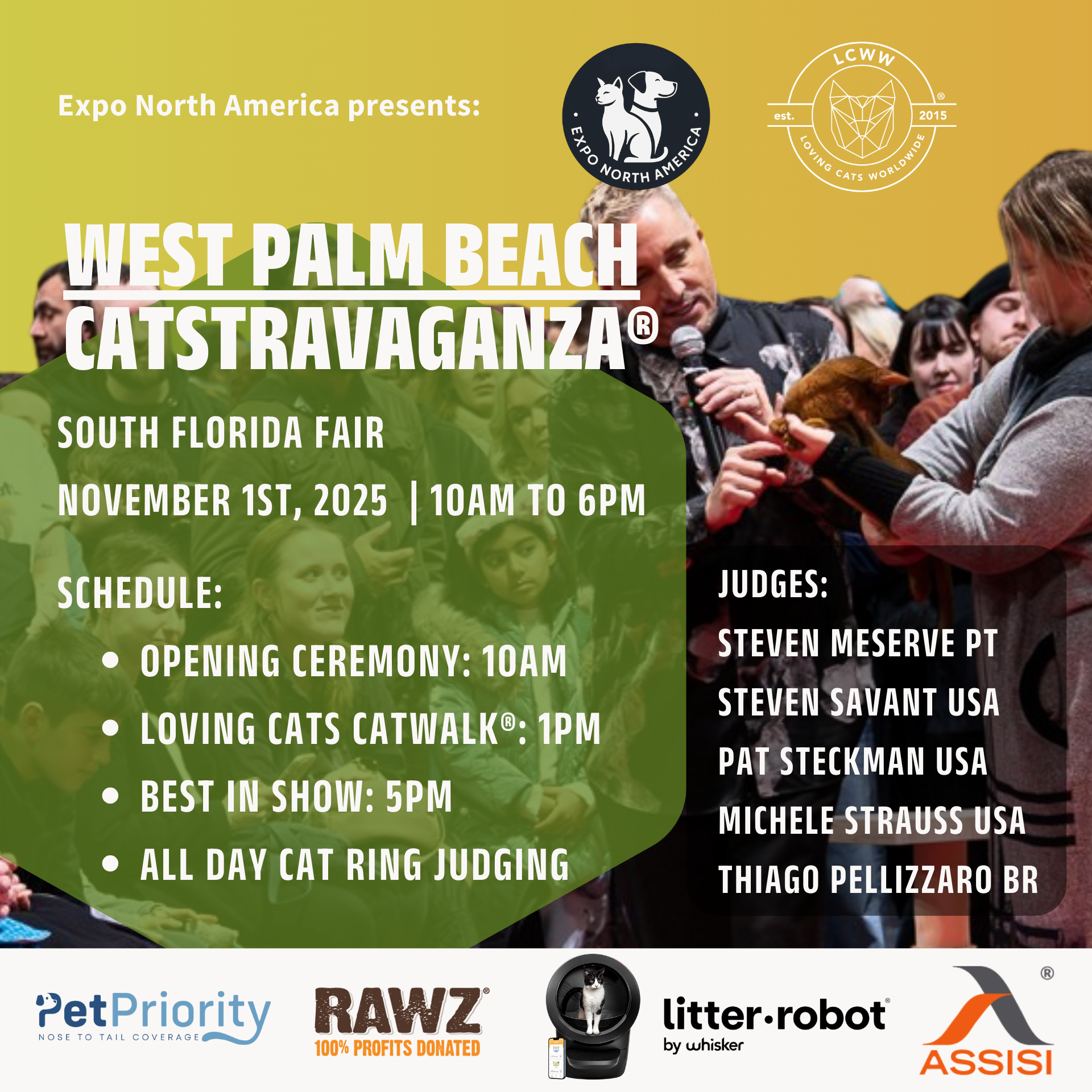 west palm beach cats Experience West Palm Beach CATSTRAVAGANZA® 2025 – Loving Cats Worldwide®