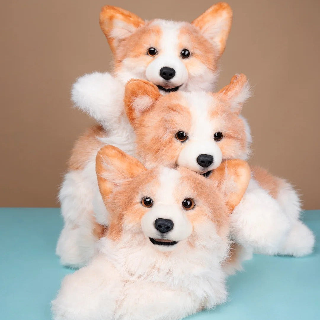 Corgi Dog Plush – Soft Gift for Dog Lovers & Kids