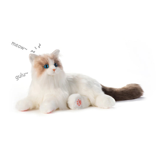 Percy Robot Cat – Voice,Purring & Heartbeat for Comfort