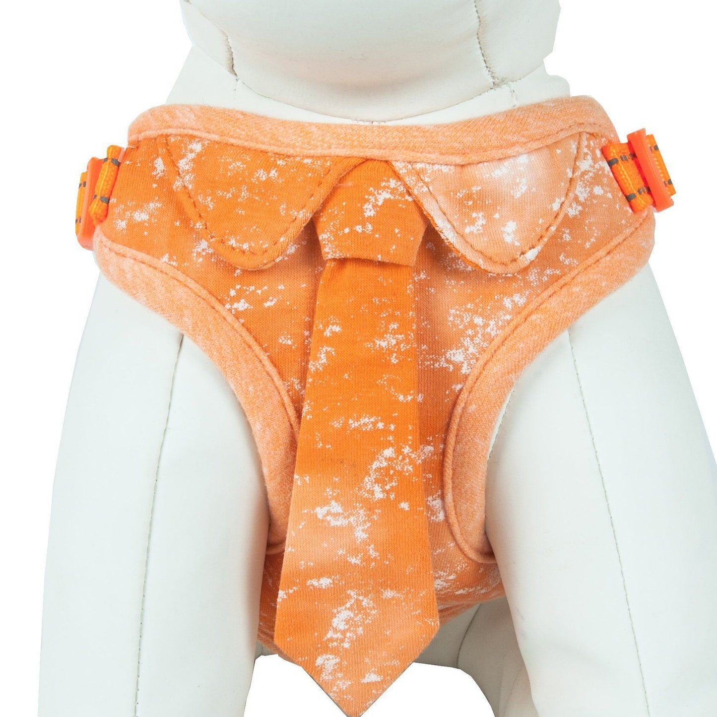 Pet Life ® 'Bonatied' Mesh Reversed Adjustable Fashion Dog Harness W/ Designer Neck Tie