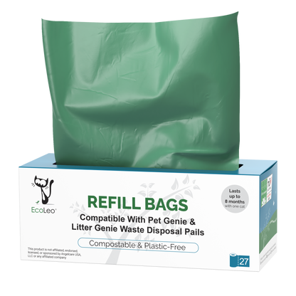 Compostable Litter Genie* & Litter Locker* Compatible Disposal Pail Liners