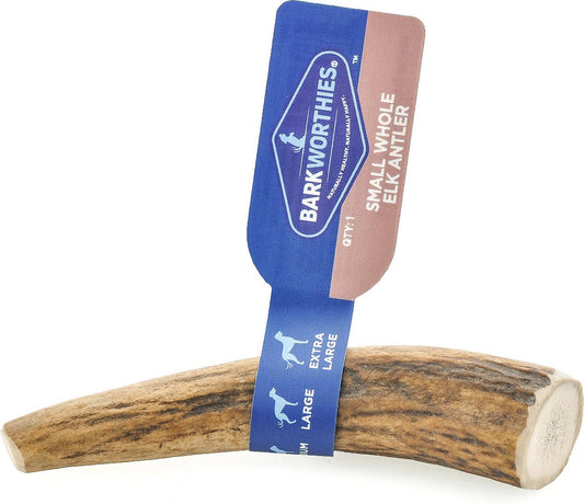 Barkworthies Elk Antler - Small Whole