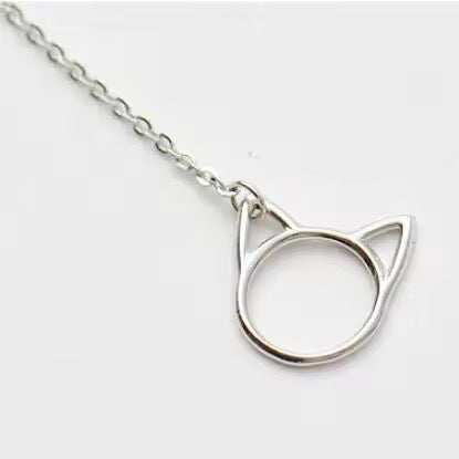 Lariat Cat Bell Necklace
