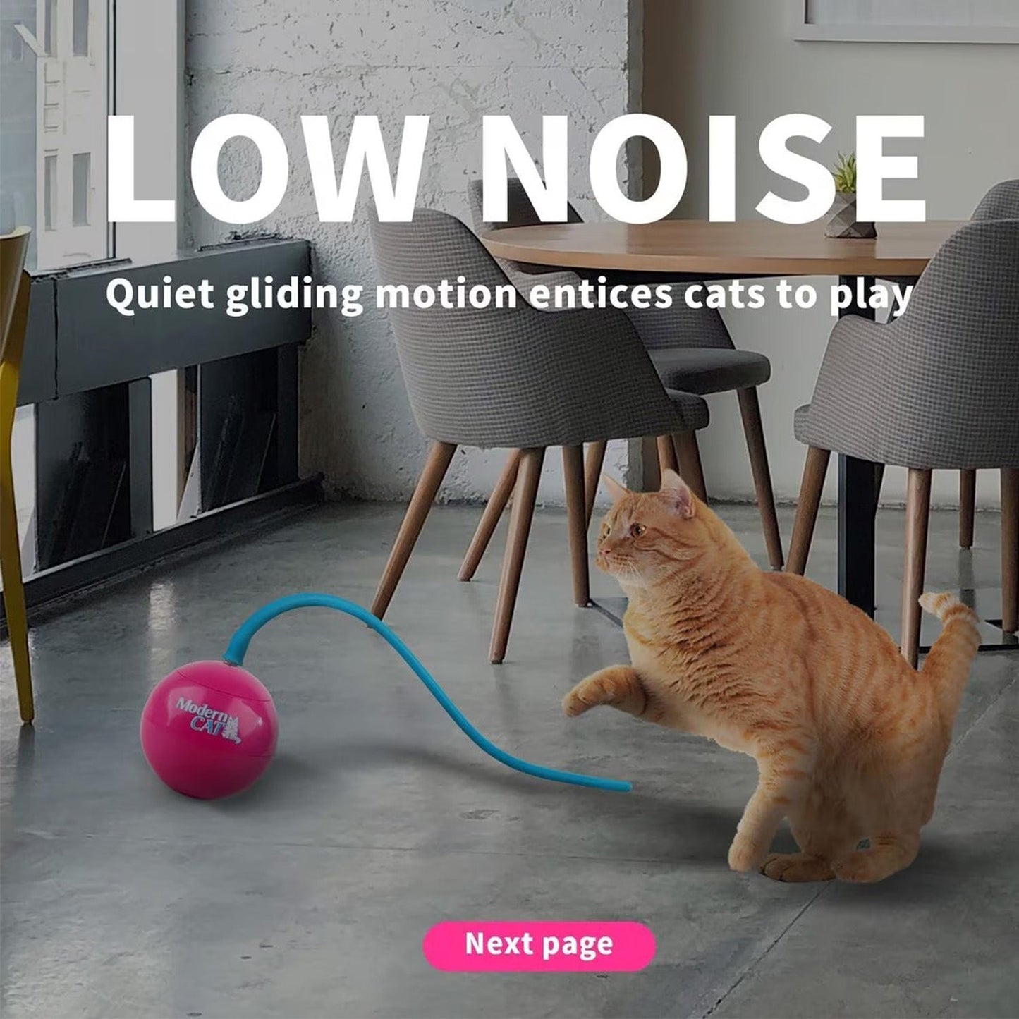 Modern Cat - Whirling tail Cat Toy
