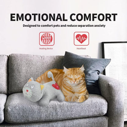Kitty - Heartbeat 'N' Warm Plush Cat Toy