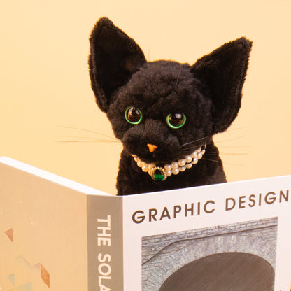 Devon Rex Cat Plush – Handmade Gift for Cat Lovers