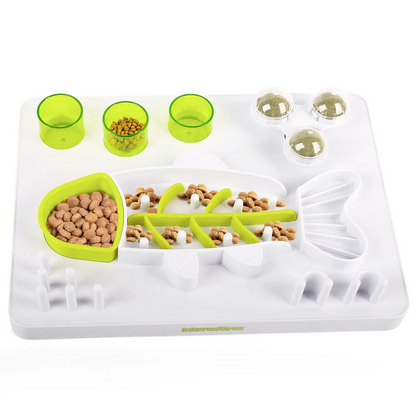 Interactive Cat Toy - Enjoy the fish puzzle toy