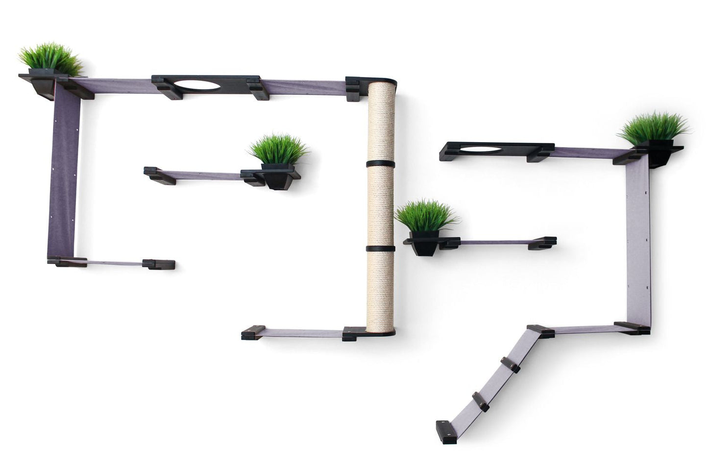 The Gardens - Modern Cat Tree with Plants