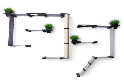 The Gardens - Modern Cat Tree with Plants