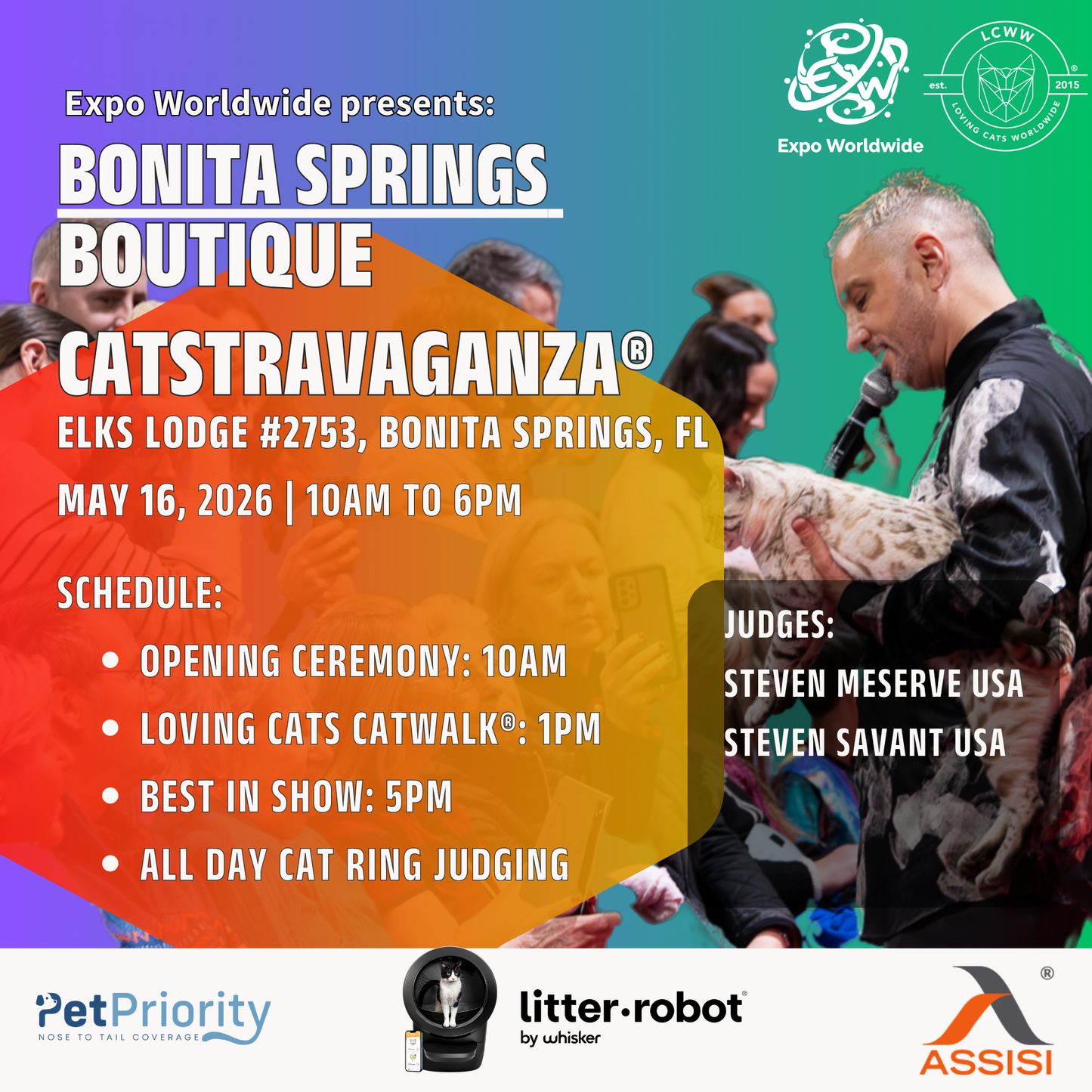 Bonita Springs Boutique CATSTRAVAGANZA® Saturday, May 16, 2026