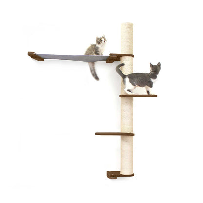 The Crow's Nest - A Wall Cat Scratcher with Hammock