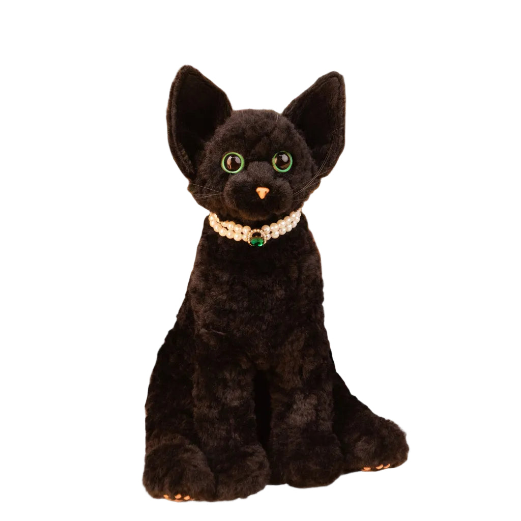 Devon Rex Cat Plush – Handmade Gift for Cat Lovers