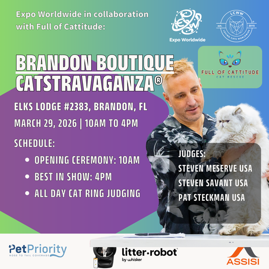 Brandon Boutique CATSTRAVAGANZA® Sunday, March 29, 2026