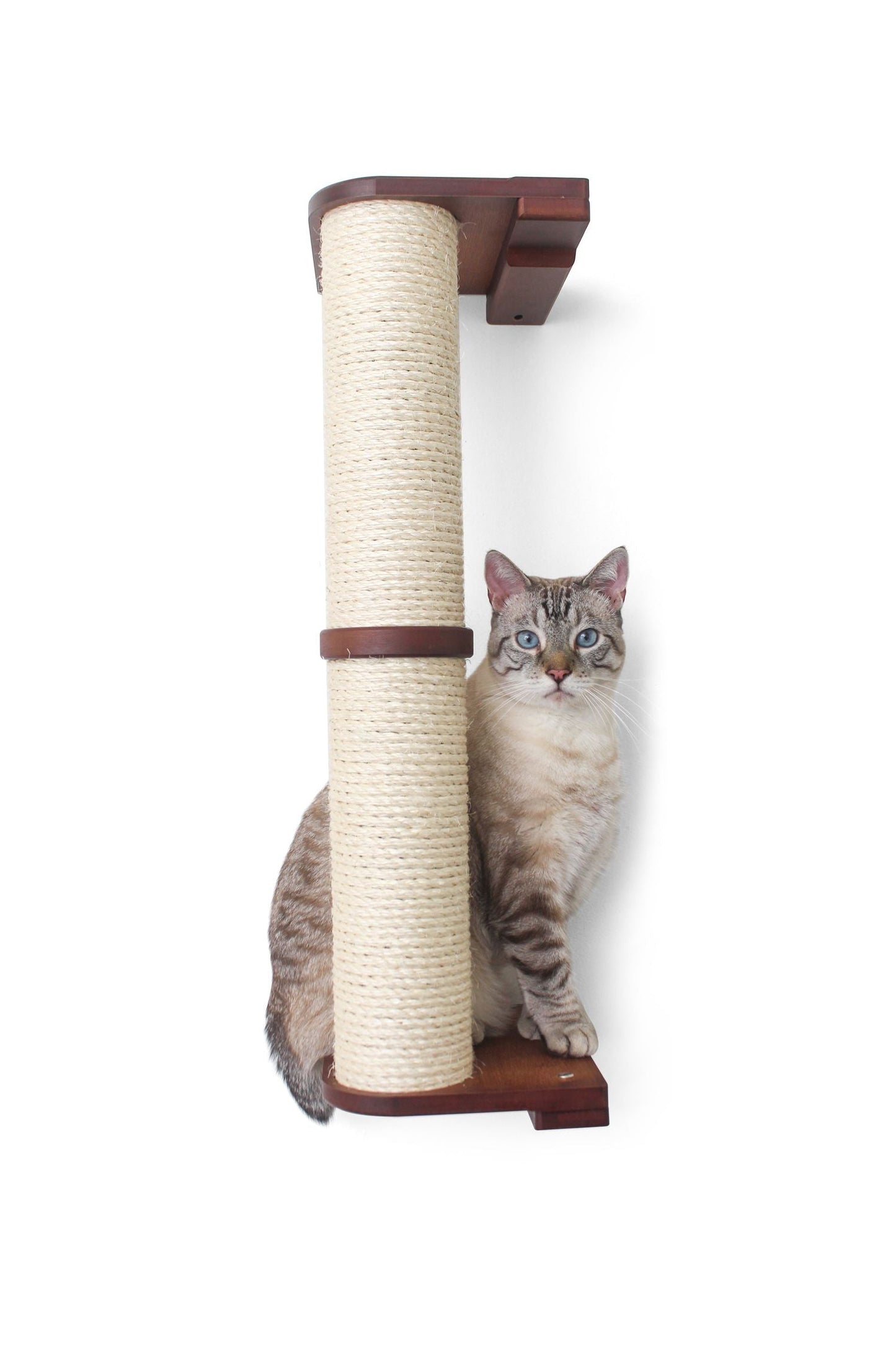 Wall Mounted Cat Climbing Pole - Sisal