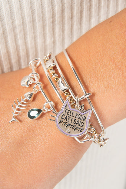 'Tell Your Cat I Said Pst Pst Pst' Bangle
