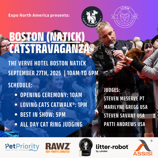 Boston (Natick) CATSTRAVAGANZA® September 27th, 2025