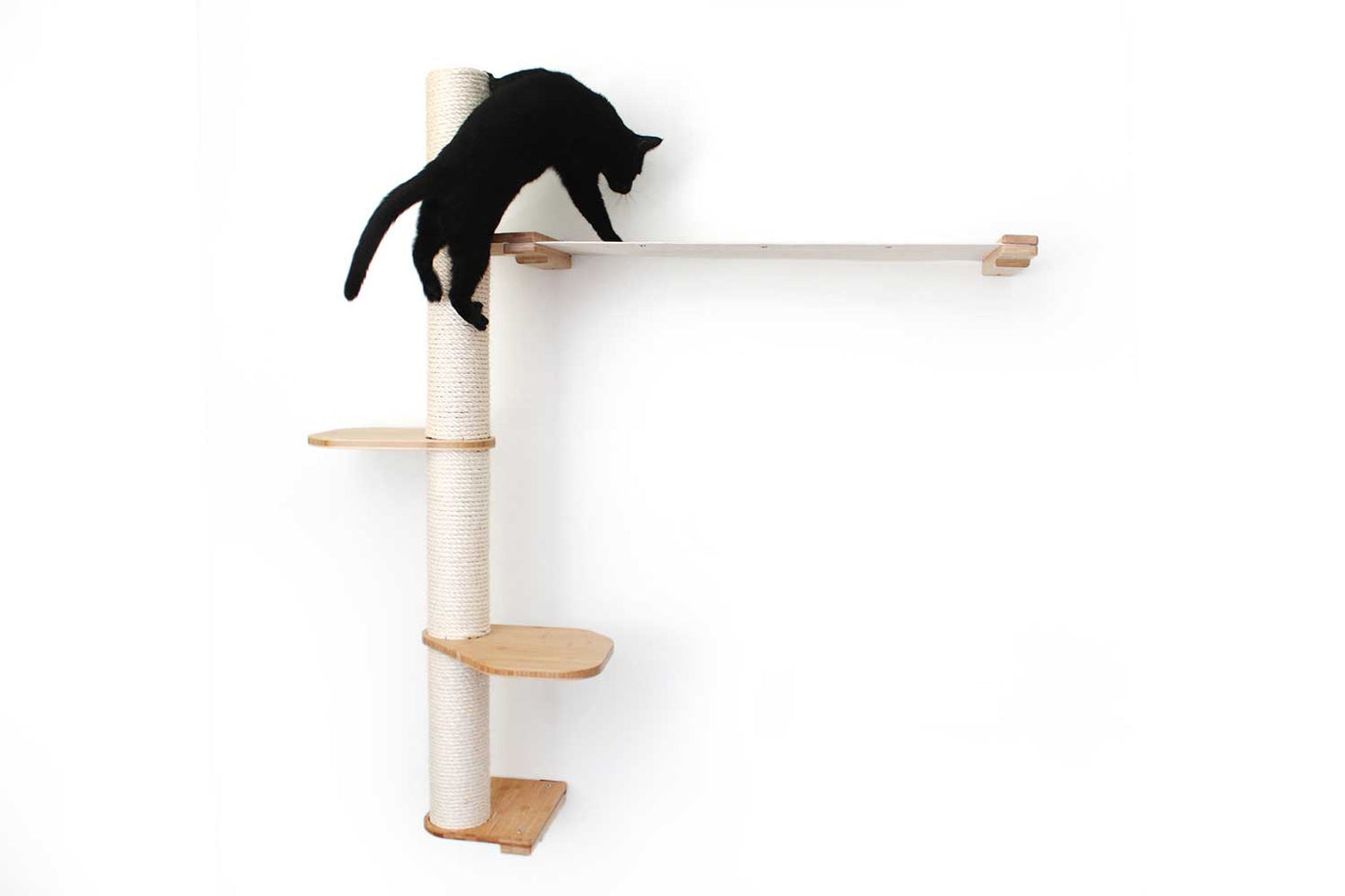 The Crow's Nest - A Wall Cat Scratcher with Hammock