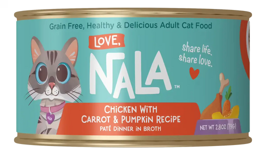 Chicken With Carrot Pumpkin Recipe Paté Dinner In Broth Adult Cat Food, 2.8-oz