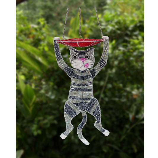 Cat Bird Feeder