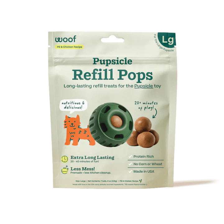 Woof Pupsile Refill Pops