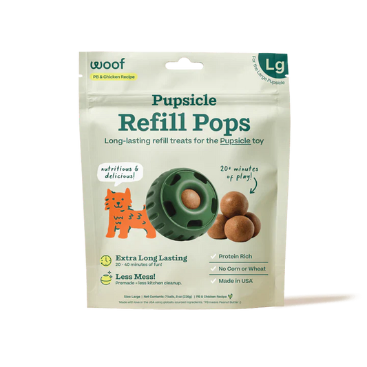 Woof Pupsile Refill Pops