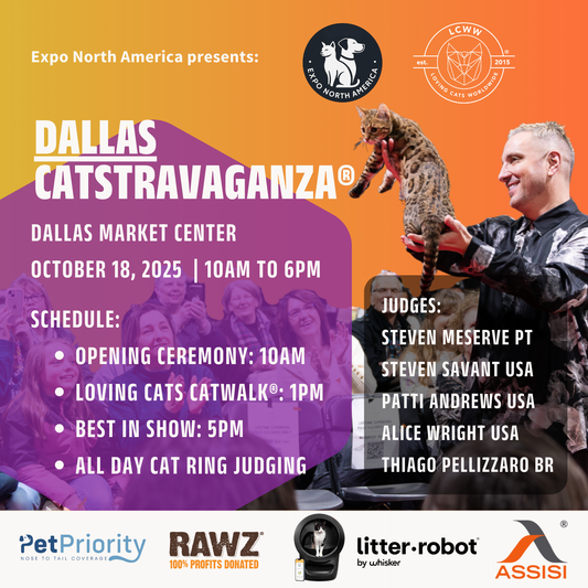 Dallas CATSTRAVAGANZA® October 18th, 2025