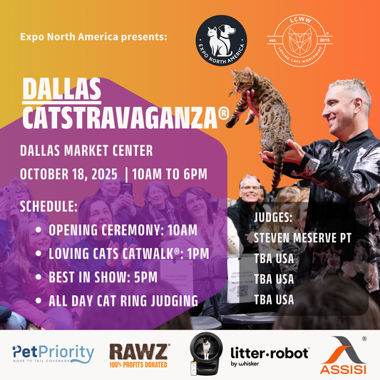 Dallas CATSTRAVAGANZA® October 18th, 2025