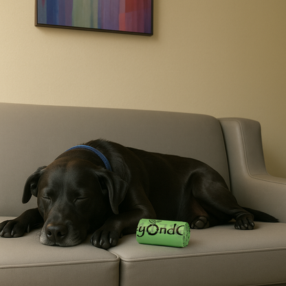 beyondGREEN Dog Waste Bags – Folded Rolls – Made in USA, Leak-Resistant, Extra-Strong