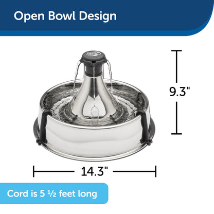 PetSafe Drinkwell® 360 Stainless Steel Pet Fountain