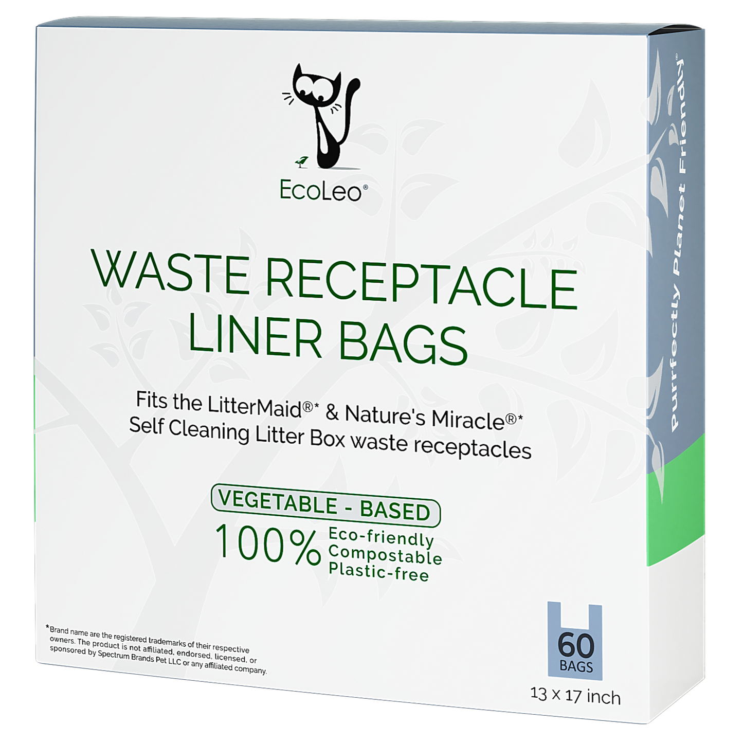 LitterMaid* and Nature's Miracle* Compatible Waste Receptacle Liners