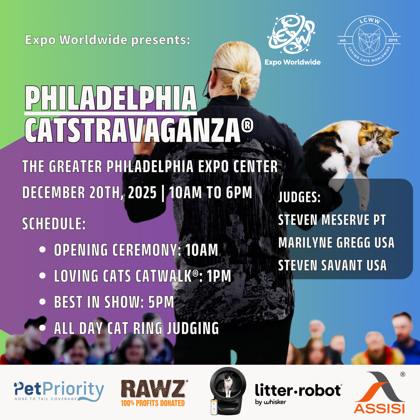Philadelphia CATSTRAVAGANZA® December 20th, 2025