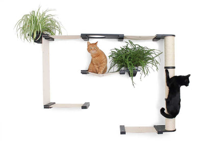 The Gardens - Modern Cat Tree with Plants