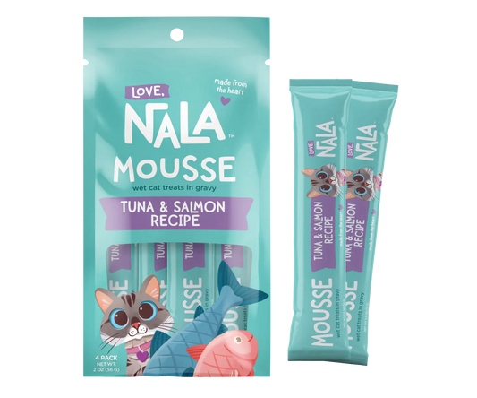 Tuna & Salmon Cat Treats, Pack of 4