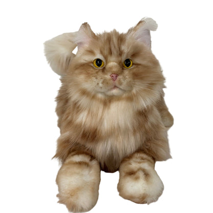 Ginger Cat Longhair Plush MADE-TO-ORDER