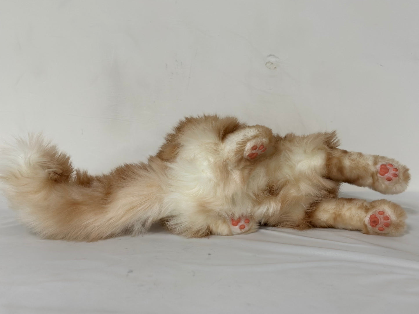 Ginger Cat Longhair Plush MADE-TO-ORDER