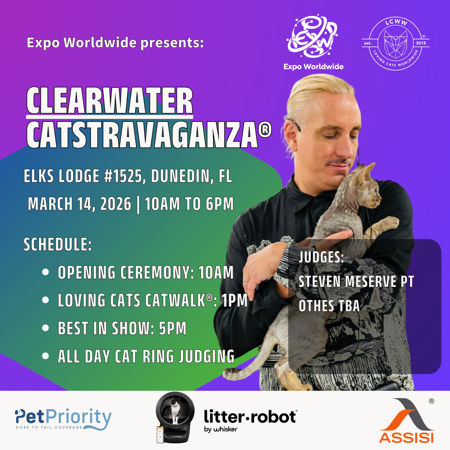 Clearwater Boutique CATSTRAVAGANZA® March, 14, 2026