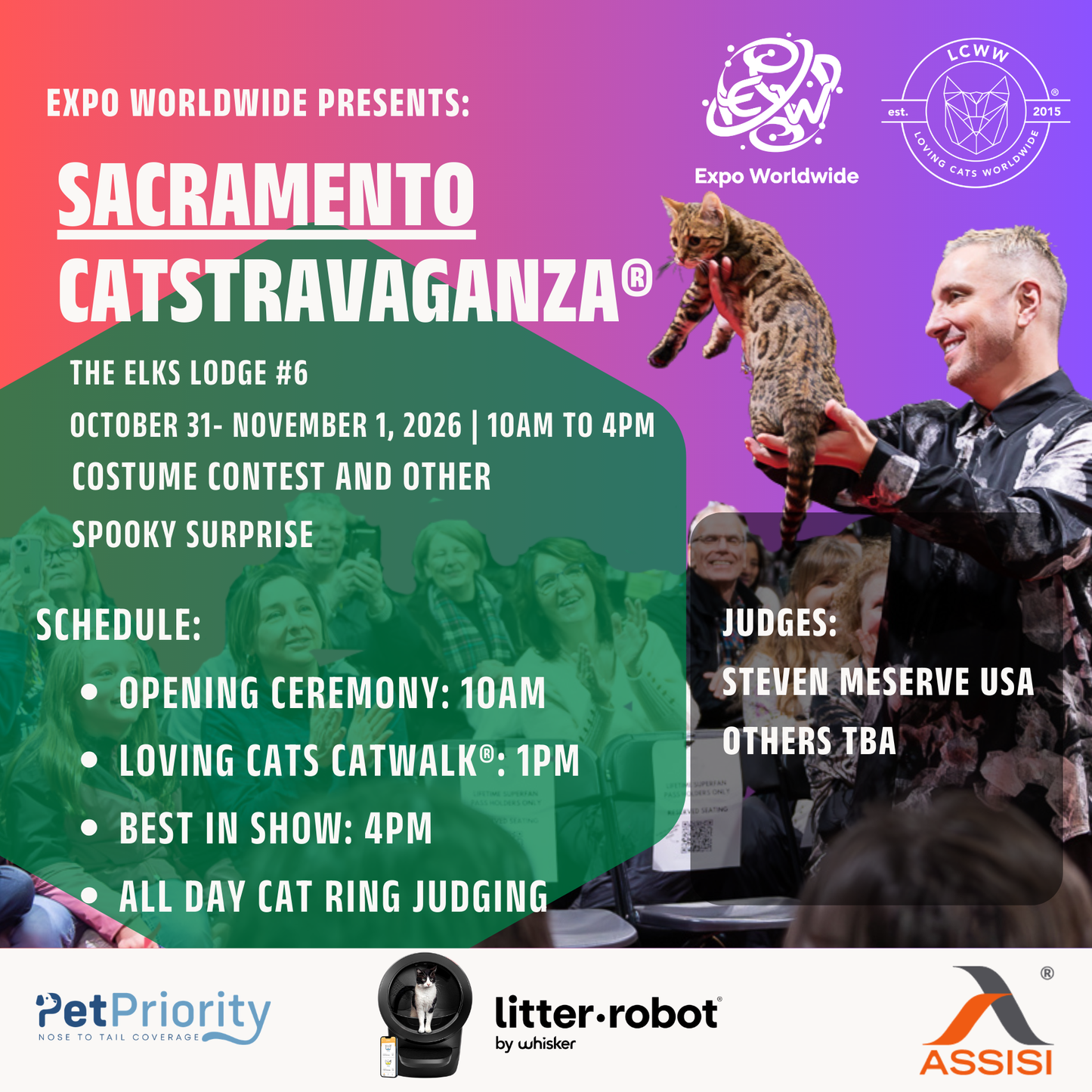 St. Petersburg CATSTRAVAGANZA® September 20th, 2025