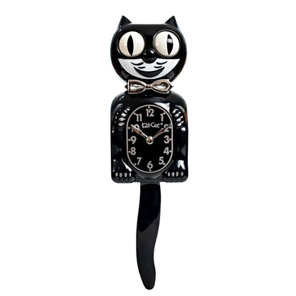 Retro Black Kitchen Edition Kit-Cat Klock