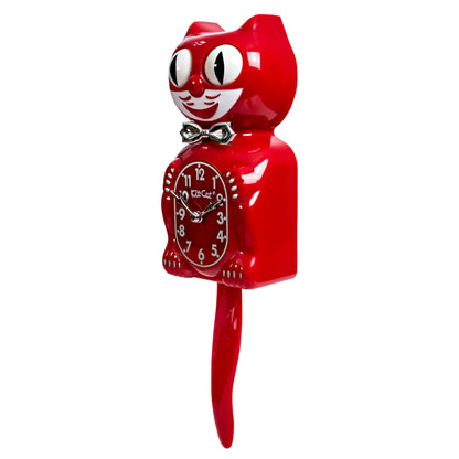 Retro Red Kitchen Edition Kit-Cat Klock