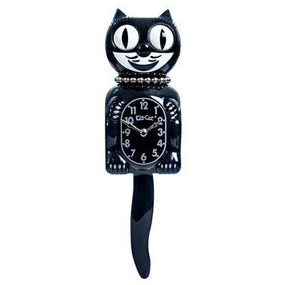 Retro Black Lady Kitchen Edition Kit-Cat Klock